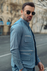 Modern Cut Waist Jacket